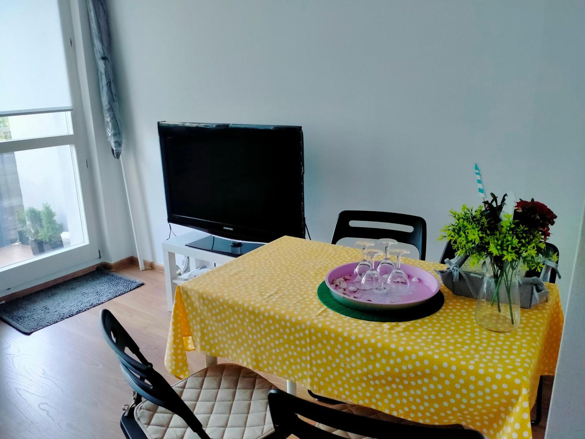 Apartament Niedaleko Plazy กดัญสก์ ภายนอก รูปภาพ